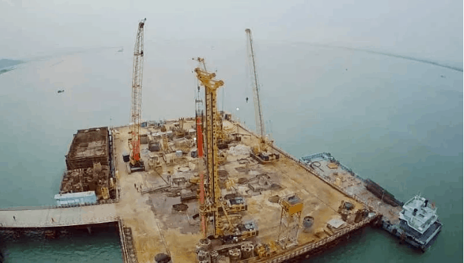 XCMG Rotary Drilling Rigs Participate in another Millennium Project