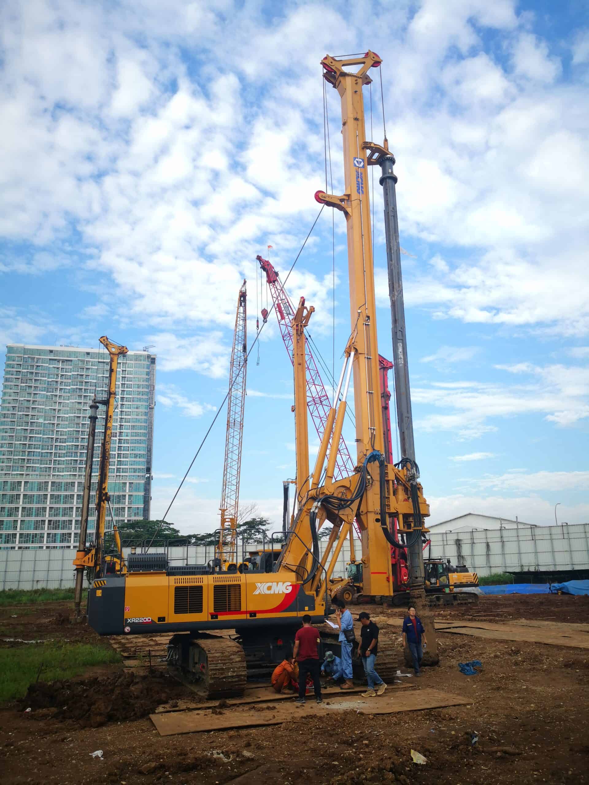 XCMG Jakarta – Proyek Konstruksi Pembangunan Perumahan Jakarta